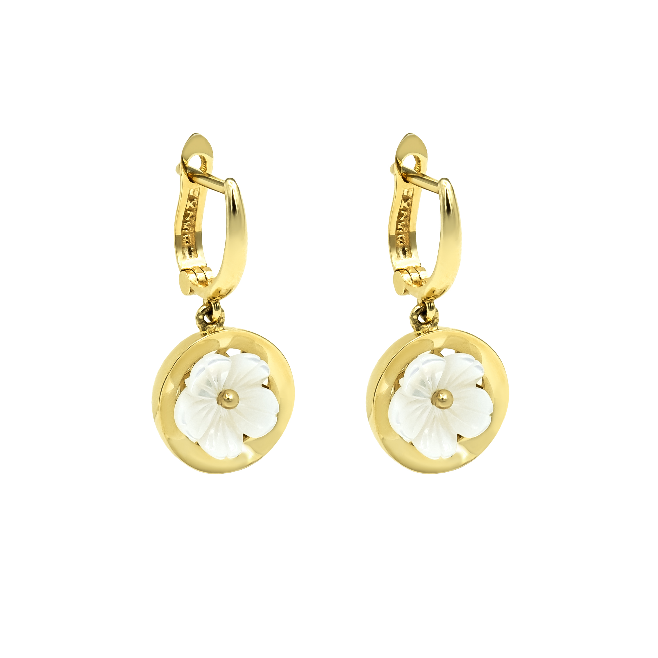 گوشواره طلا بدون نگین