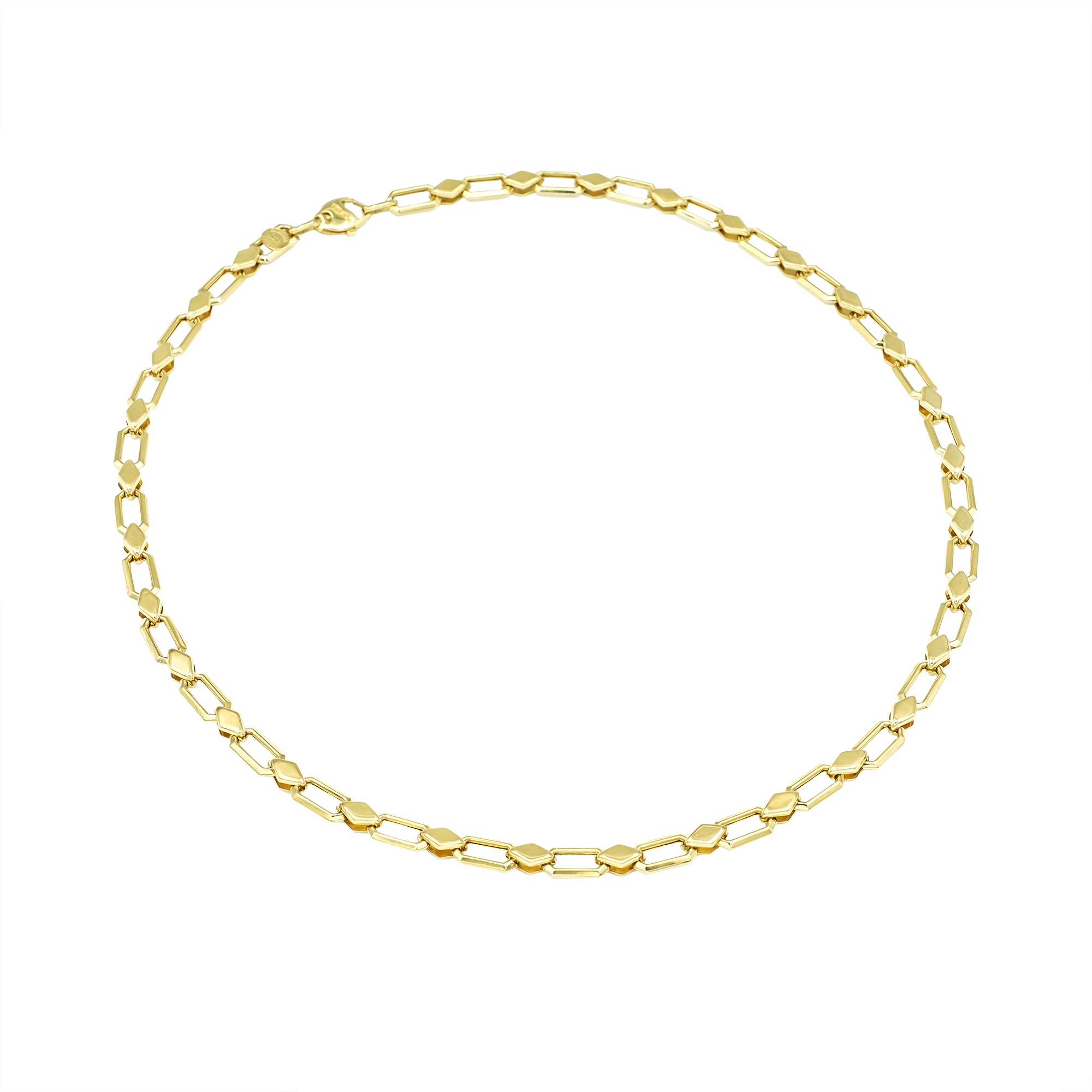 گردنیند زنجیری طلا بدون نگین