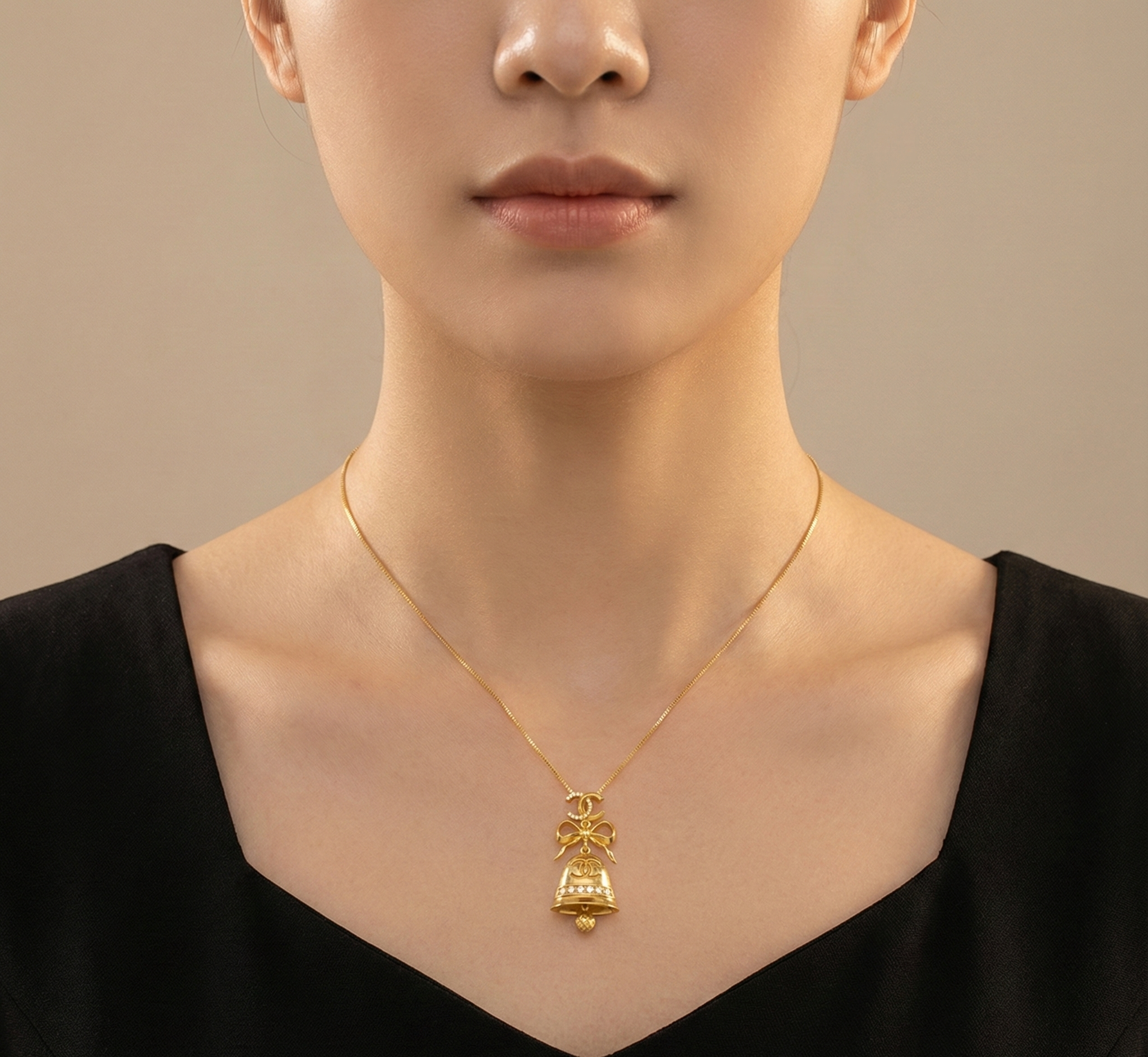 پلاک طلا نگین دار