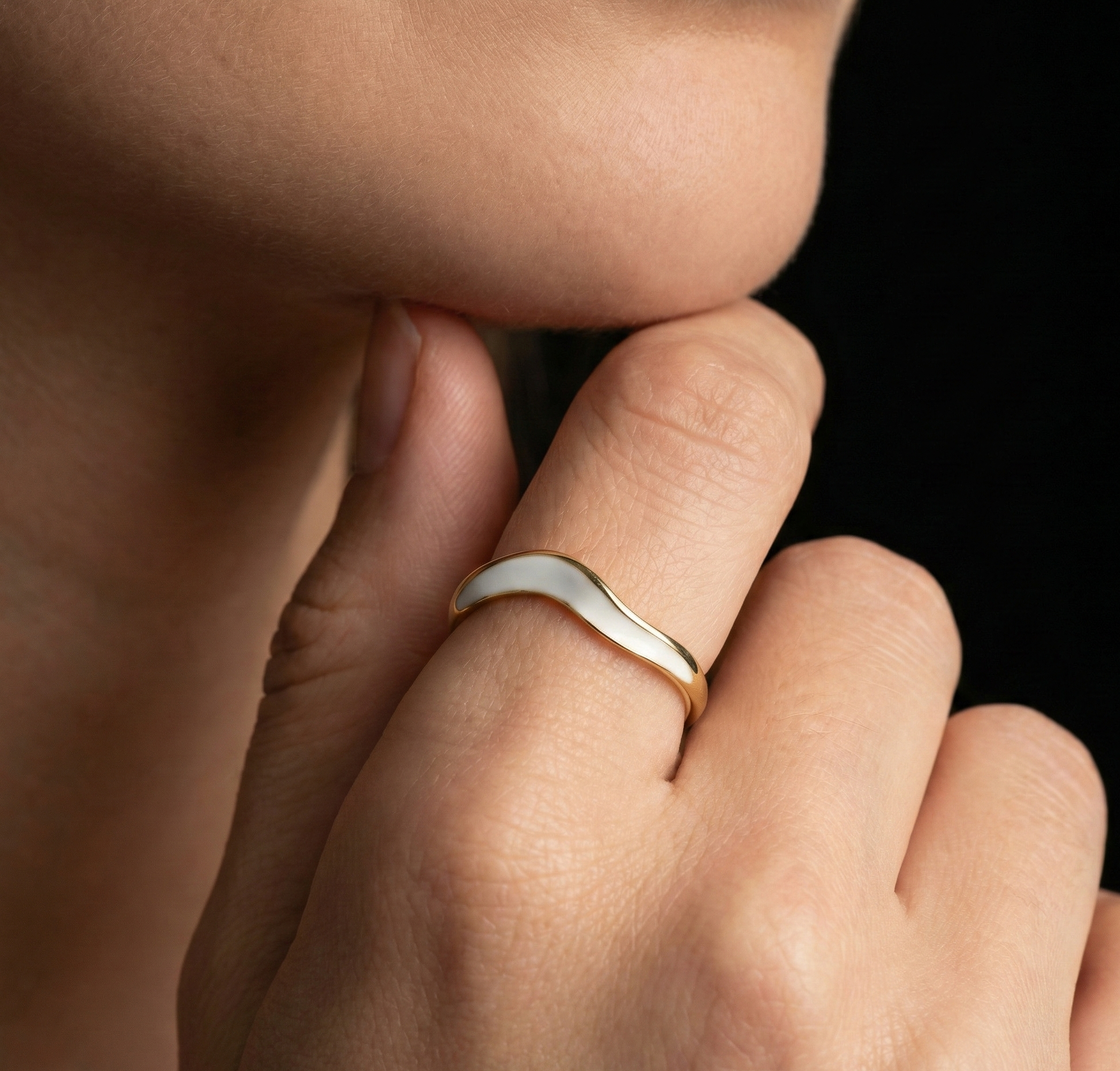 انگشتر طلا بدون نگین