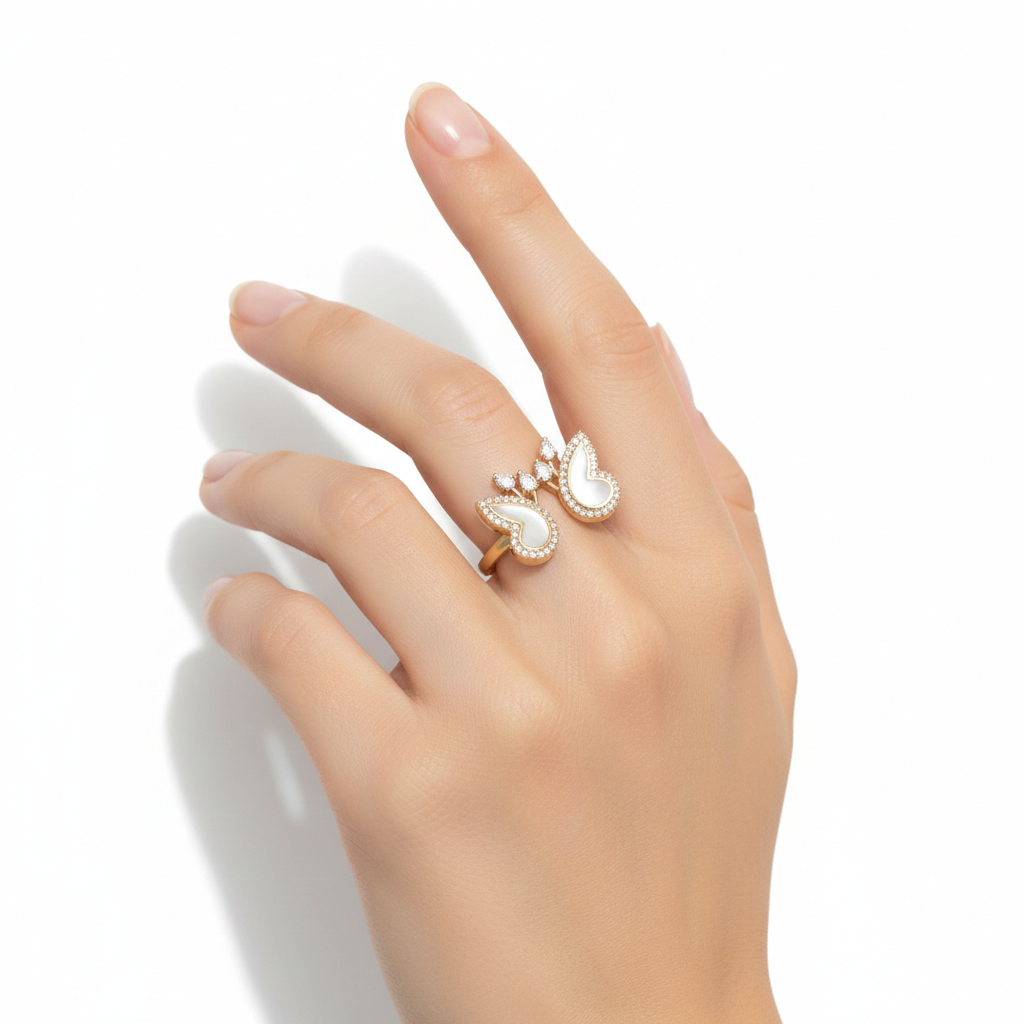 انگشتر طلا نگین دار