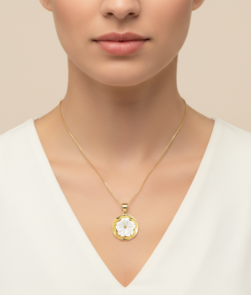 پلاک طلا بدون نگین