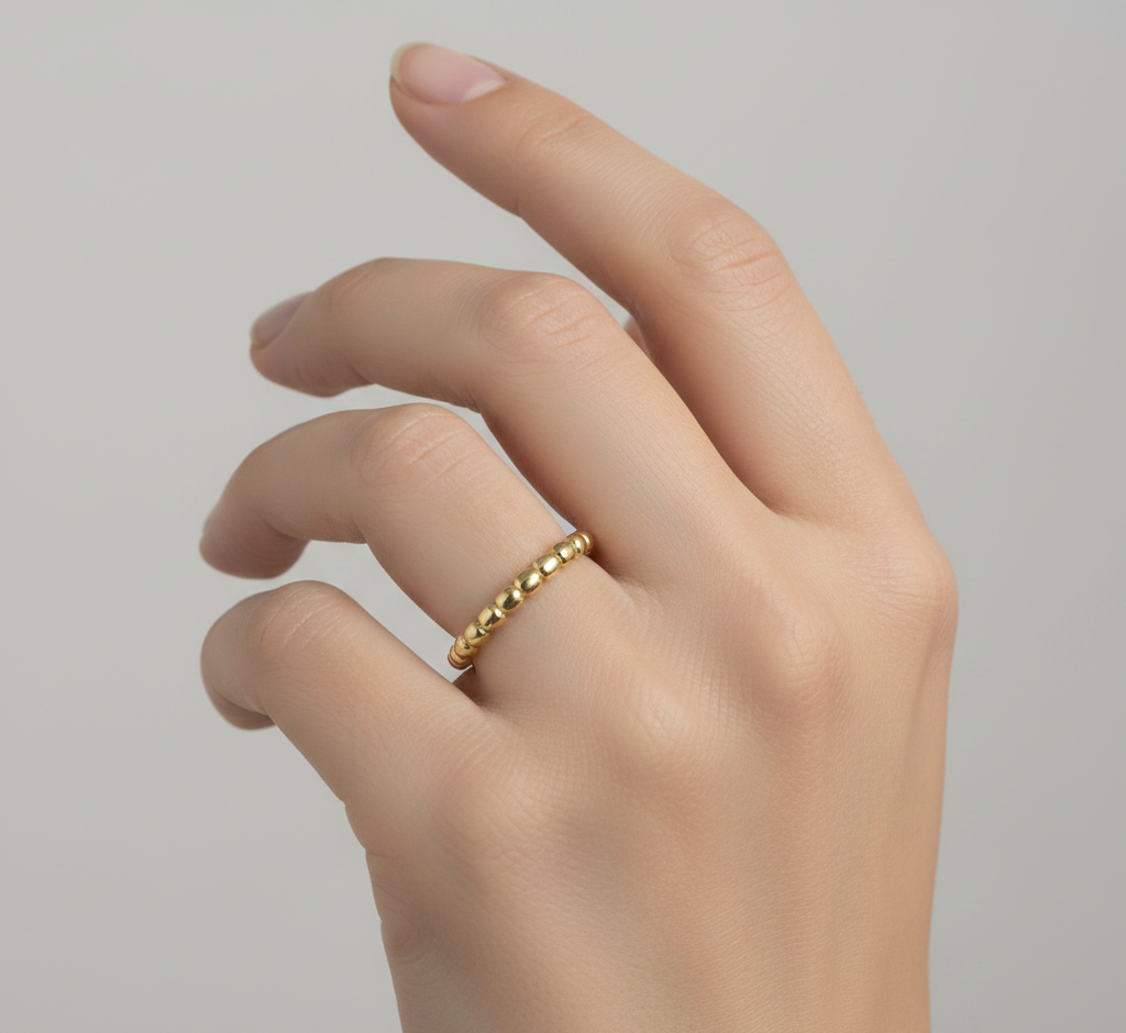 انگشتر طلا بدون نگین