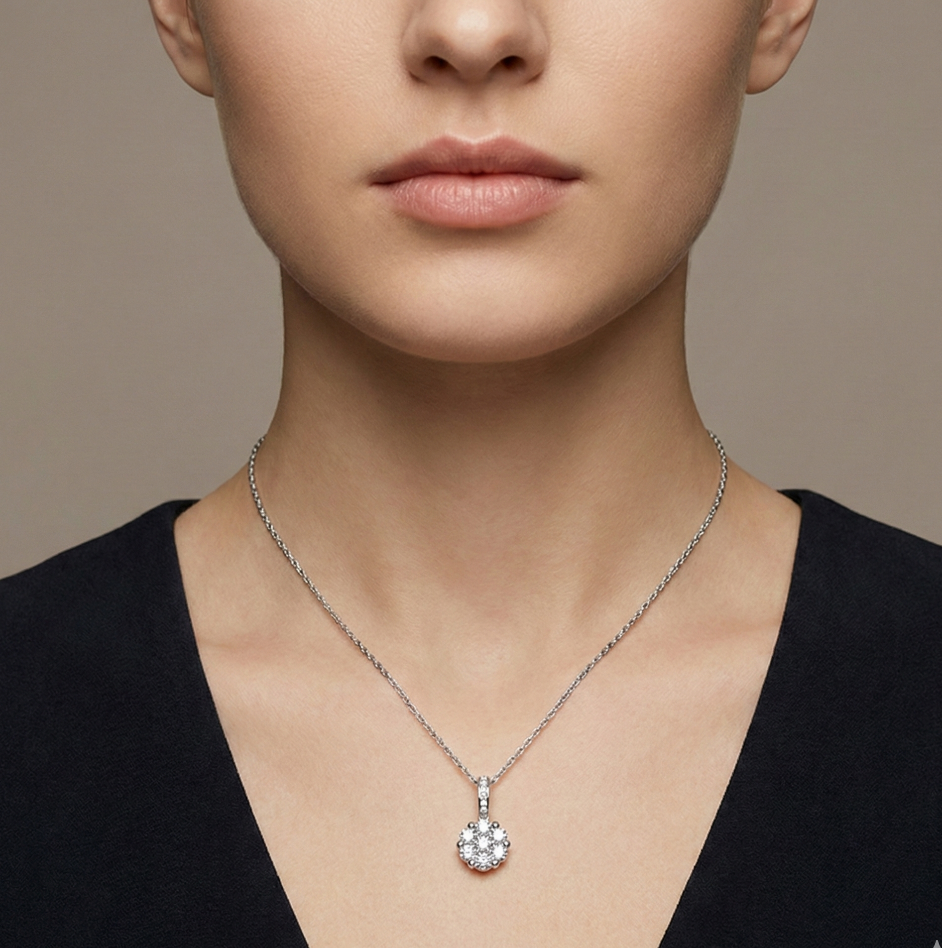 پلاک طلا نگین دار