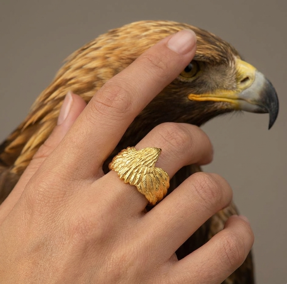 انگشترطلا بدون نگین