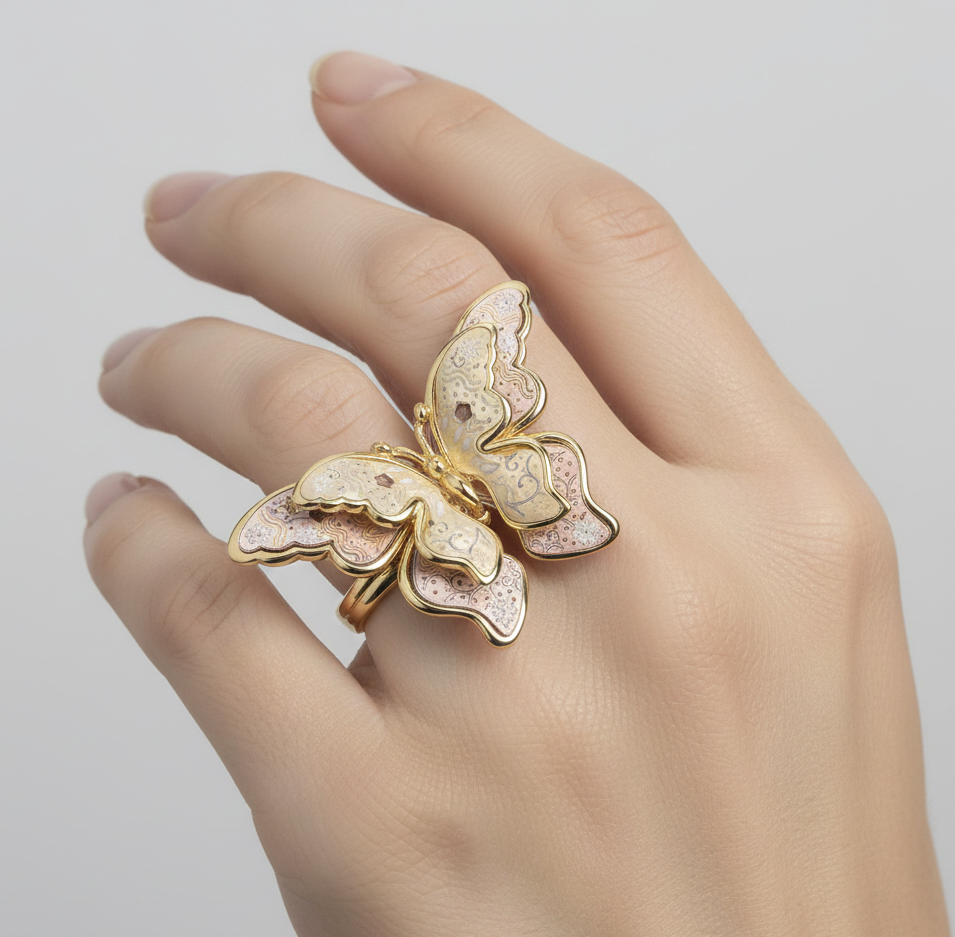 انگشتر طلا بدون نگین