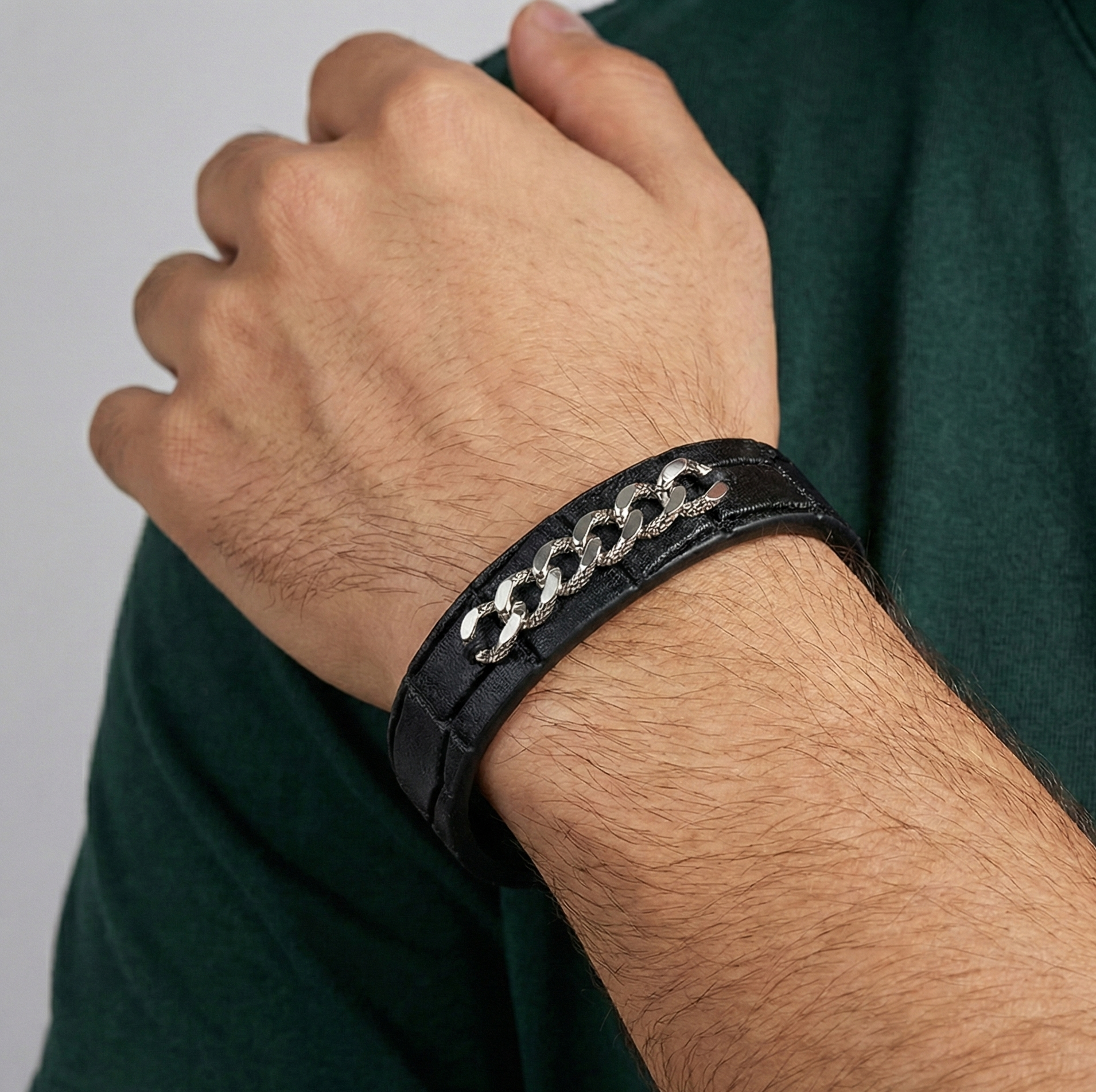 دستبند طلا بدون نگین