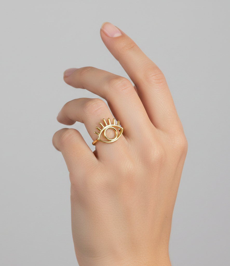 انگشتر طلا بدون نگین