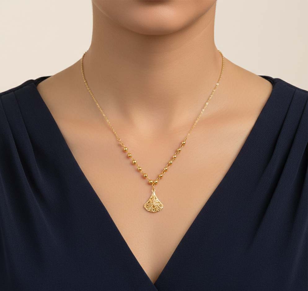 گردنبند طلا بدون نگین