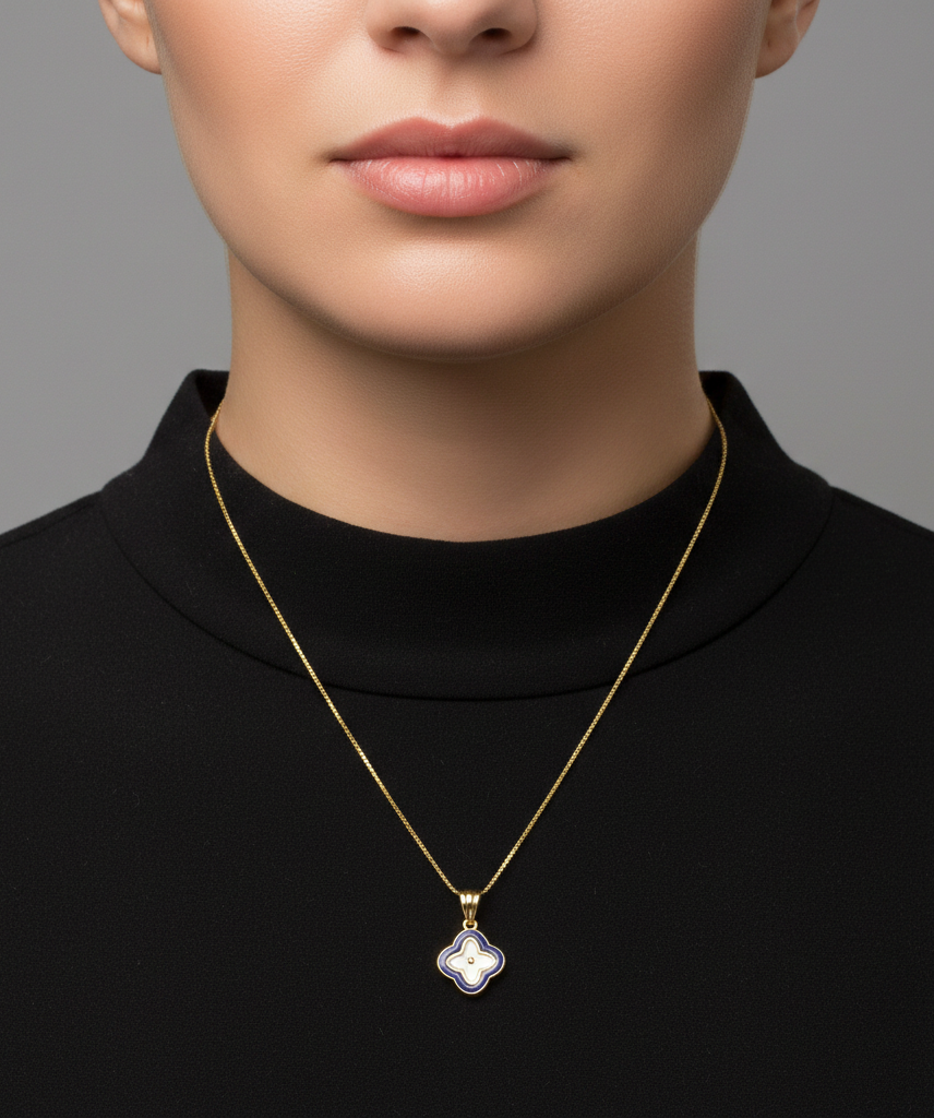 پلاک طلا بدون نگین