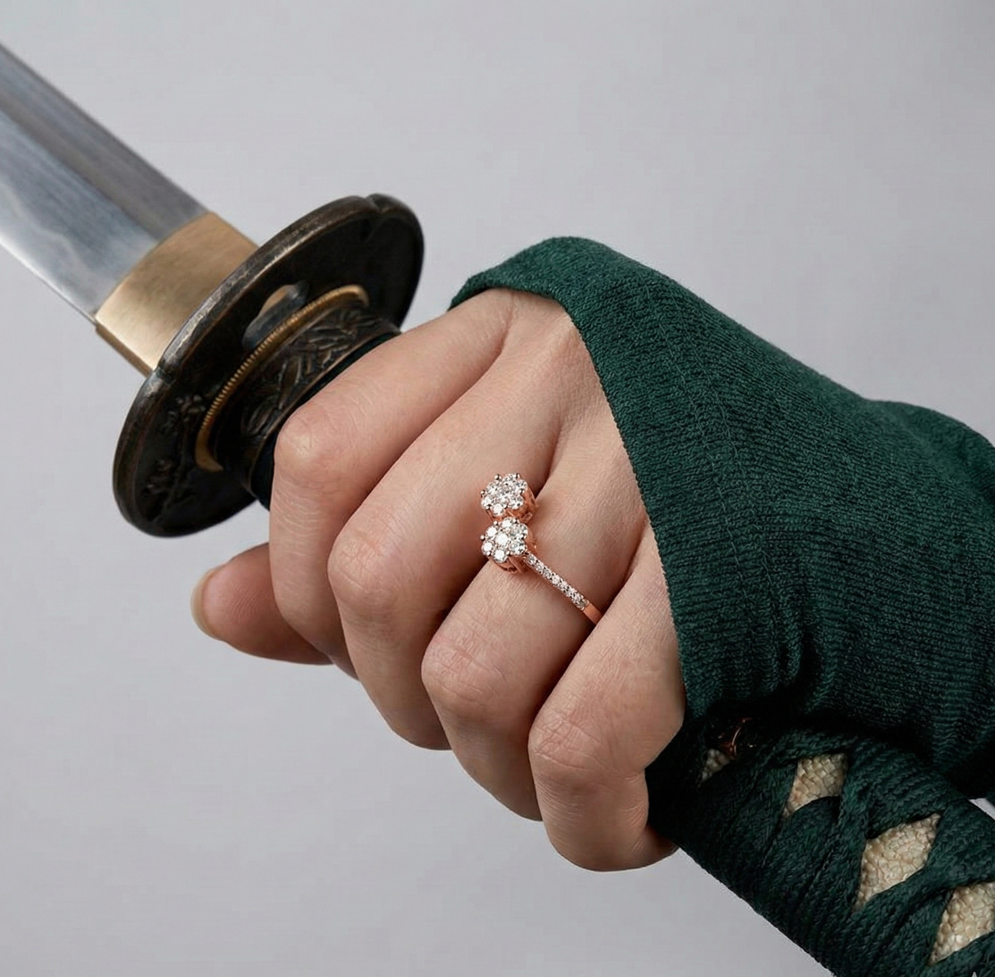 انگشتر طلا نگین دار