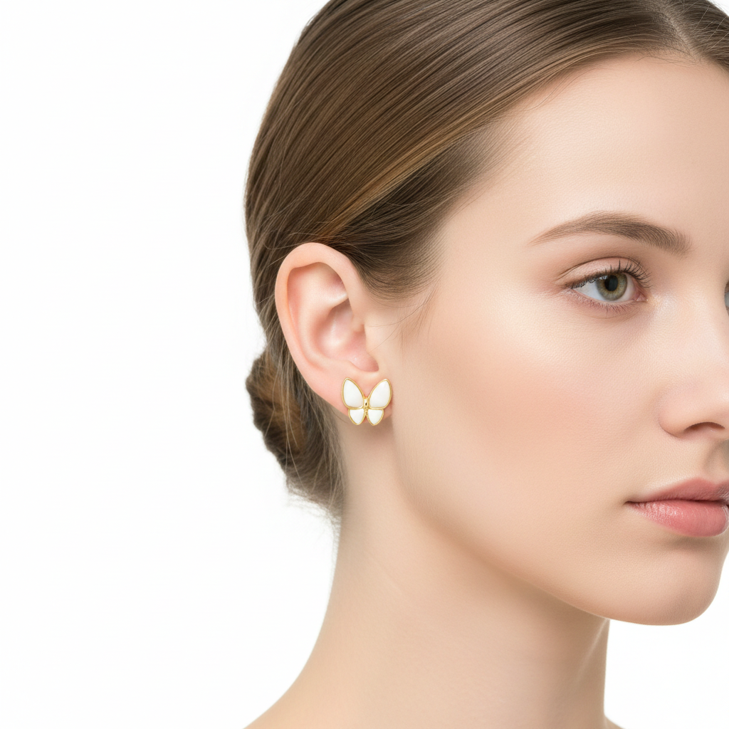 گوشواره طلا بدون نگین