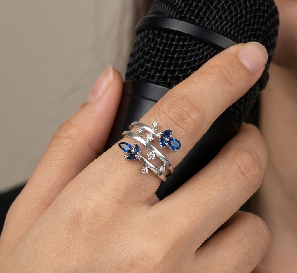 انگشتر طلا نگین دار