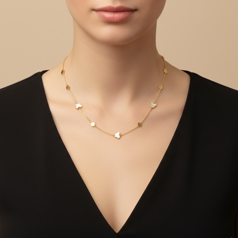 گردنبند طلا بدون نگین