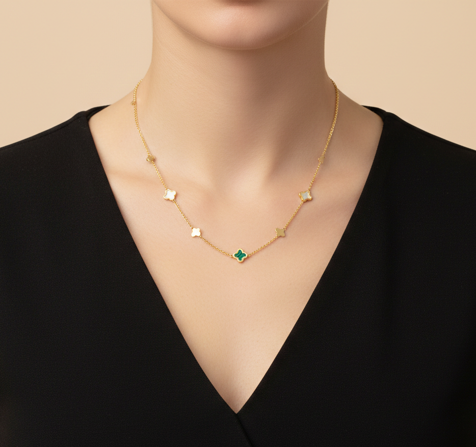 گردنبند طلا بدون نگین