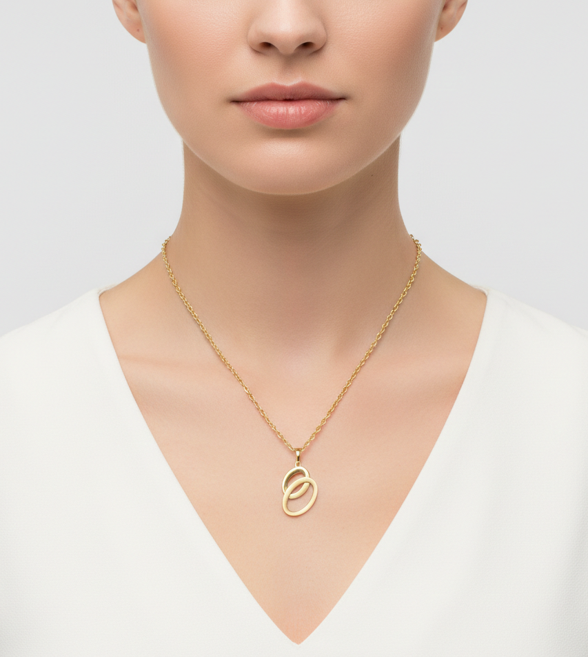 پلاک طلا بدون نگین