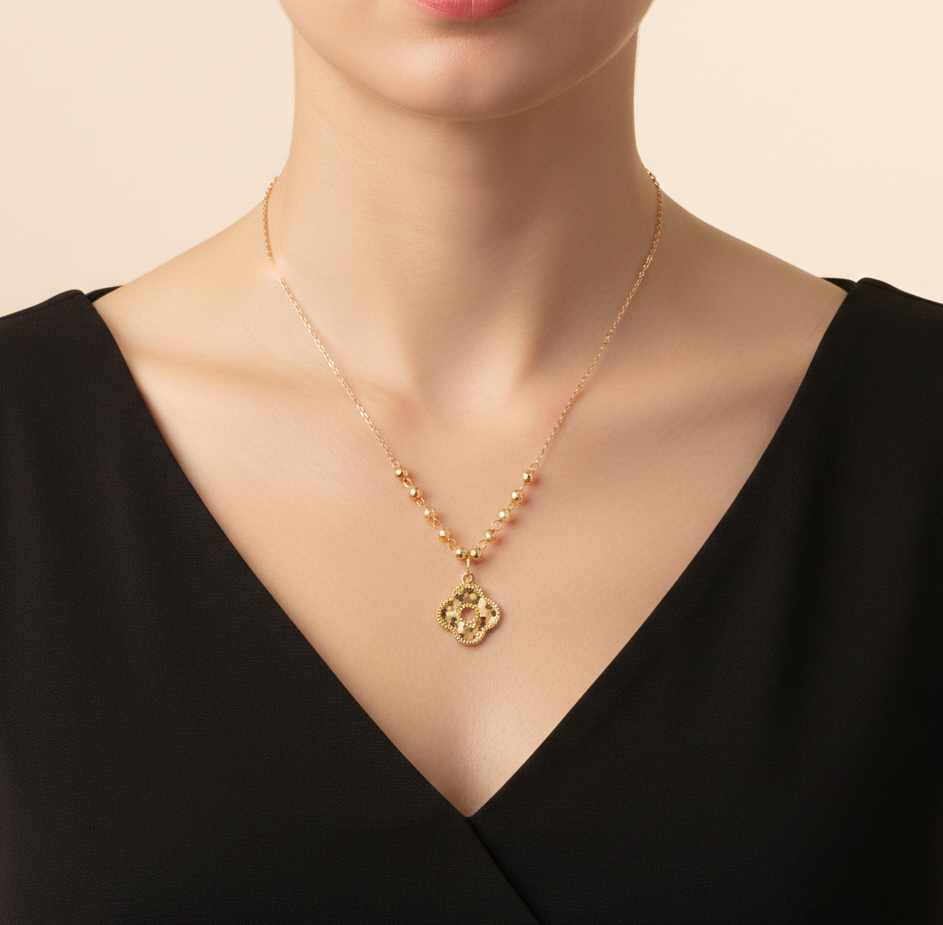 گردنبند طلا بدون نگین