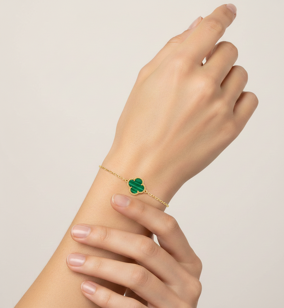 دستبند طلا بدون نگین