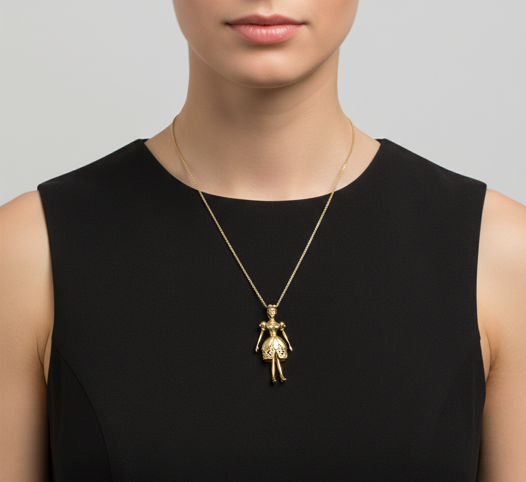 پلاک طلا بدون نگین