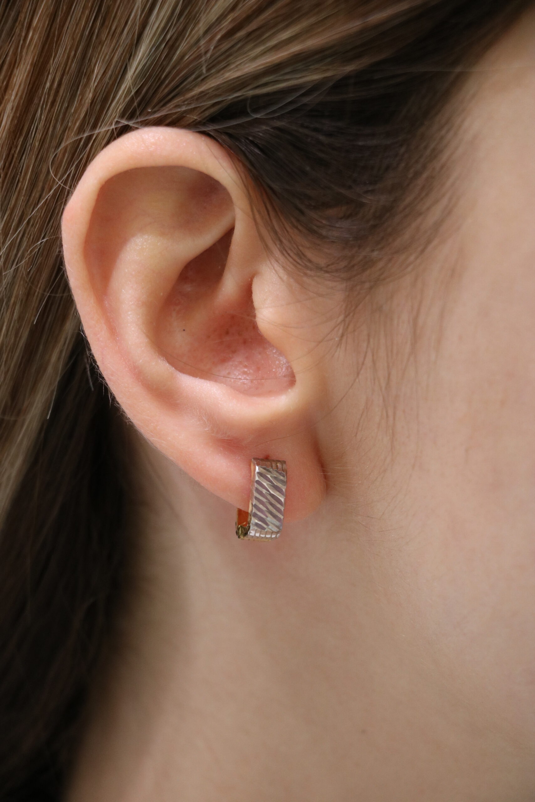 گوشواره طلا بدون نگین