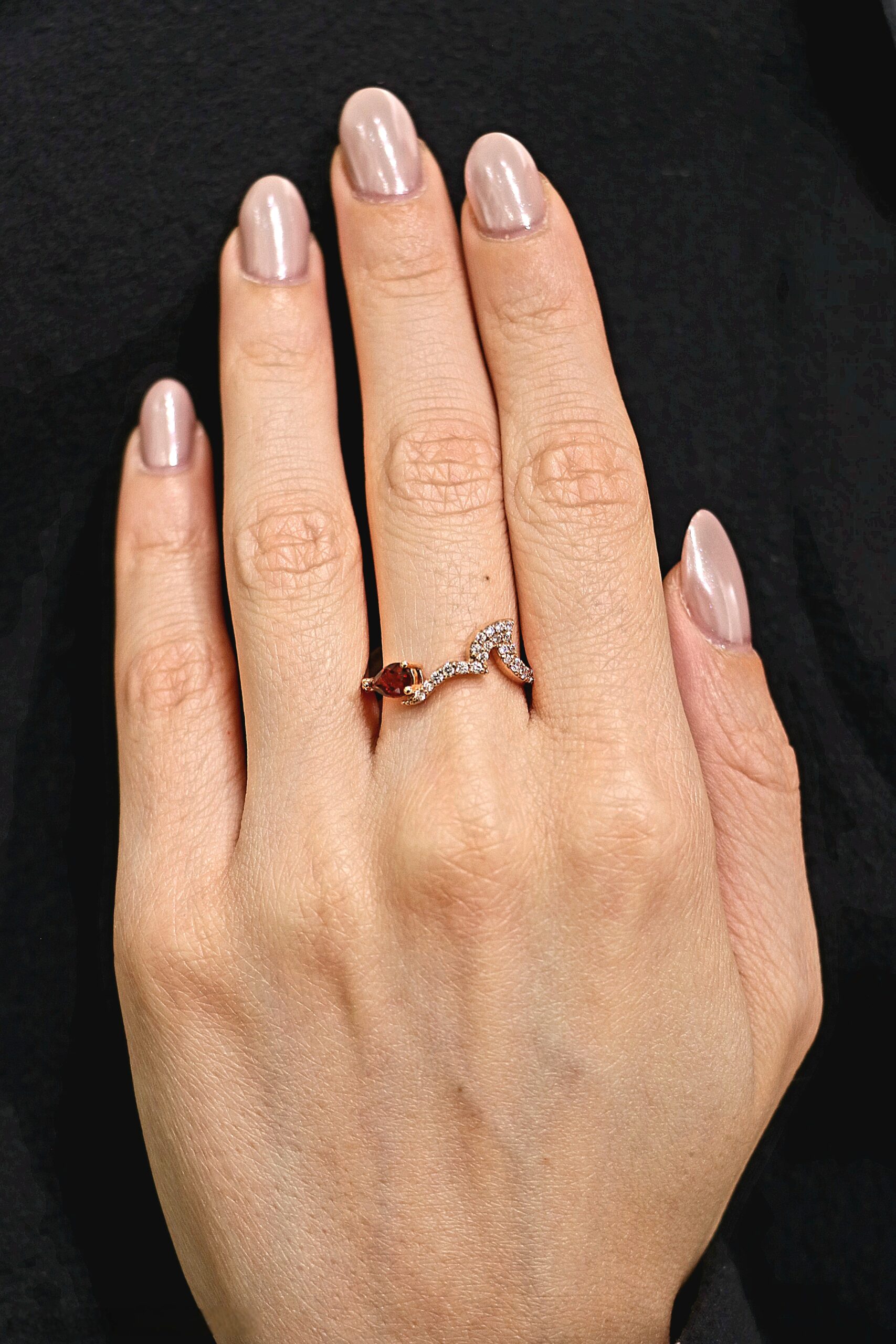 انگشترطلا نگین دار