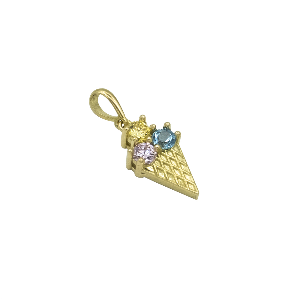 پلاک طلا بچه گانه