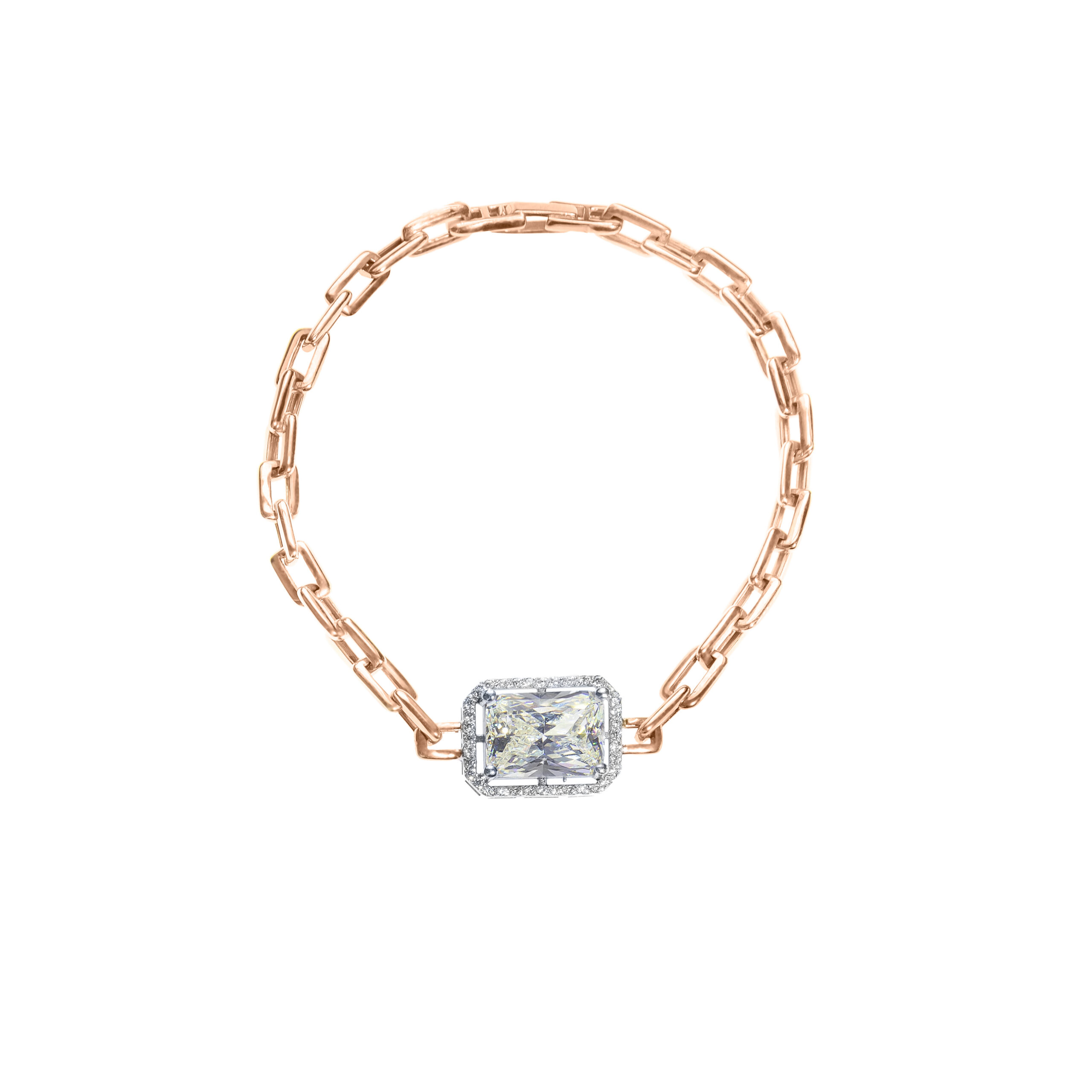 دستبند طلا زنجیری