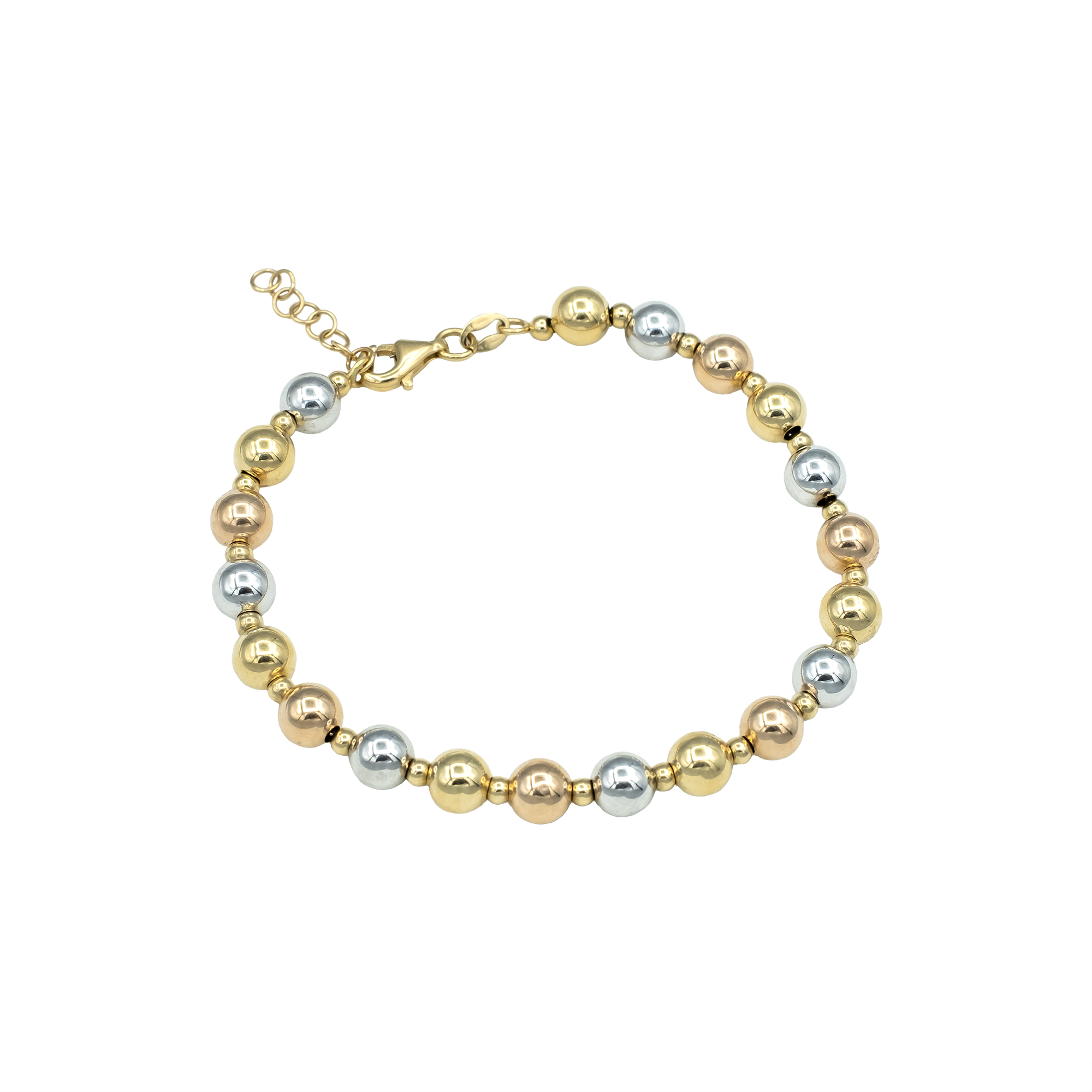 دستبند طلا بدون نگین