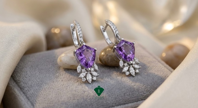 بهترین مدل گوشواره برای صورت قلبی