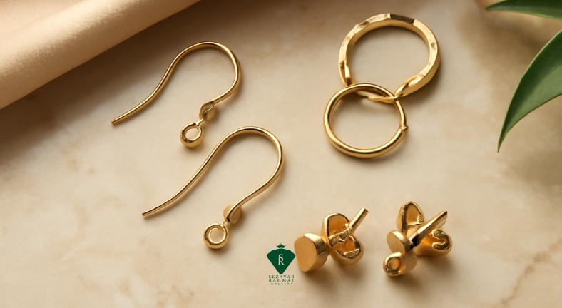 انواع قفل گوشواره