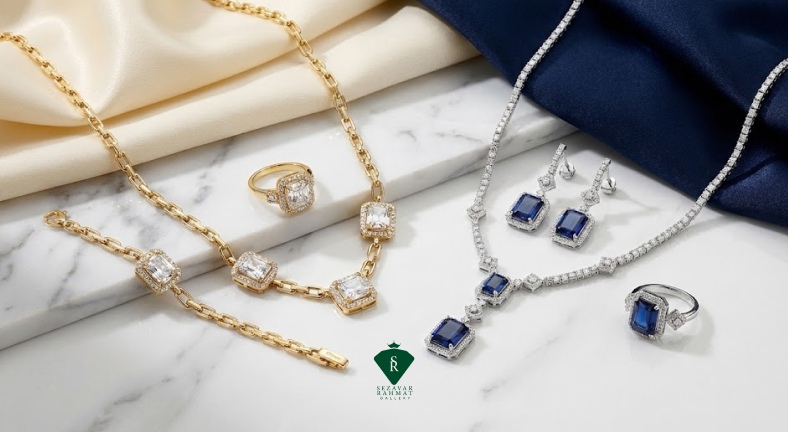 انواع سرویس طلا بر اساس رنگ