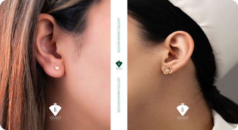 گوشواره طلا ظریف