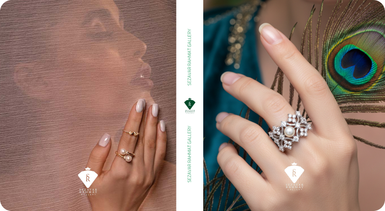 انگشتر طلا مرواریدی