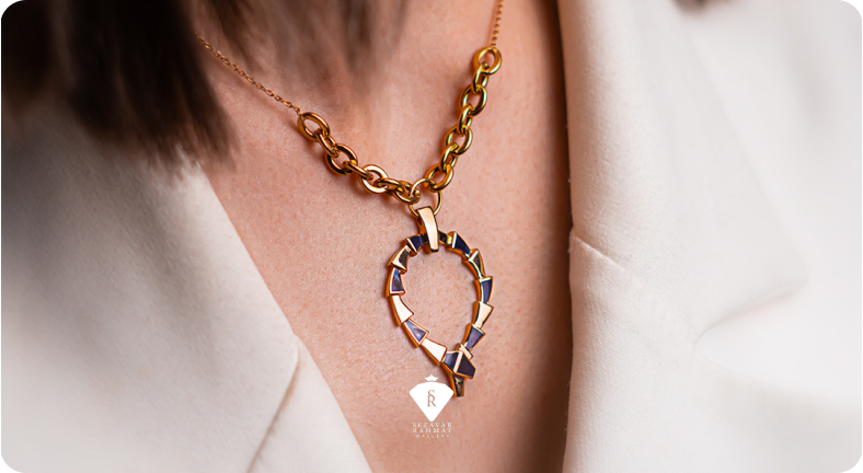 گردنبند بدون نگین