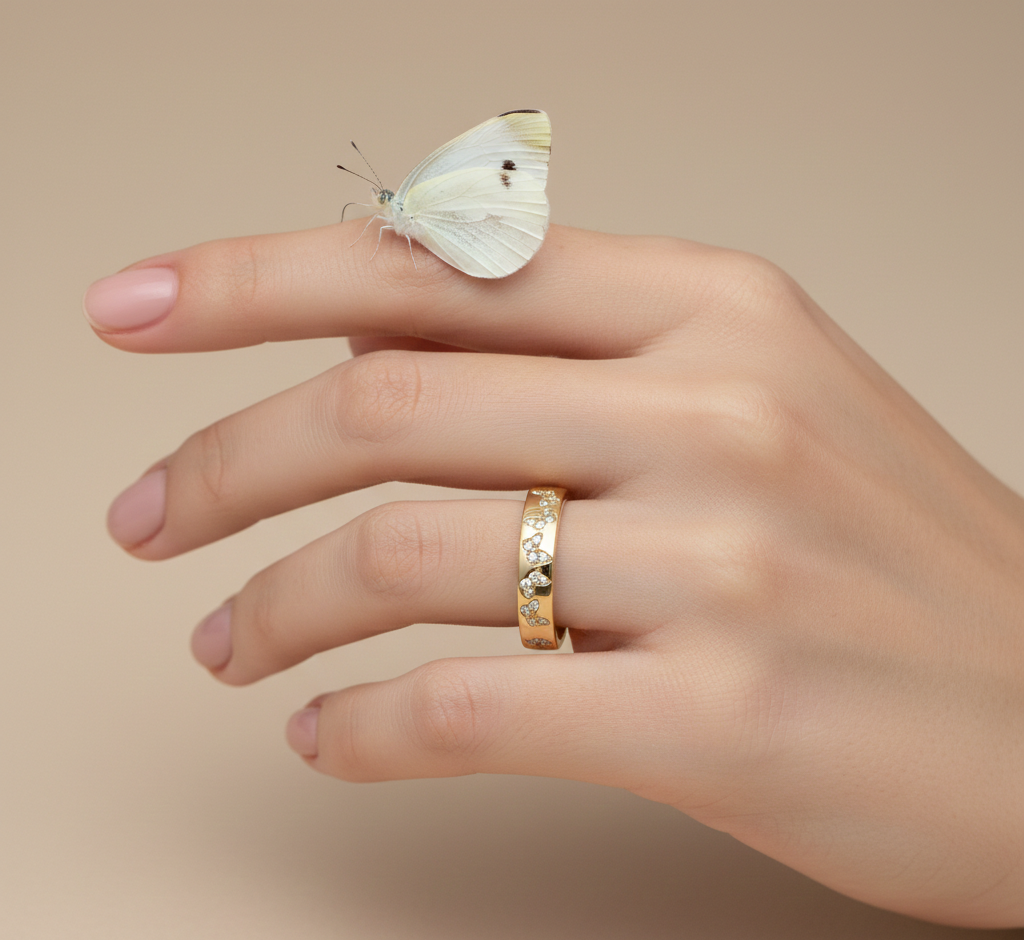 گوشواره طلا بدون نگین