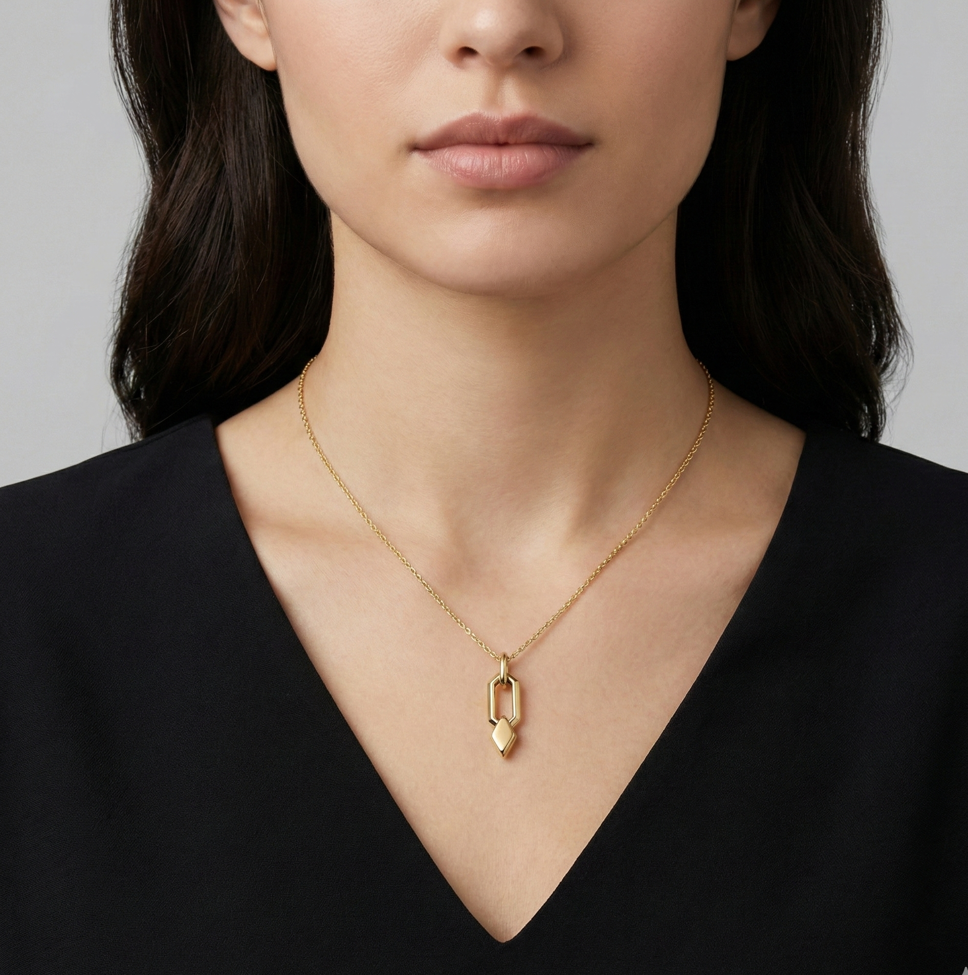 پلاک طلا بدون نگین