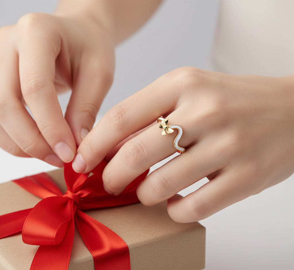 انگشتر طلا بدون نگین