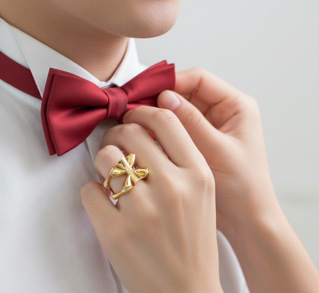 انگشتر طلا بدون نگین