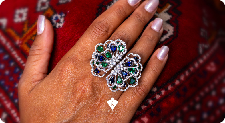 انگشتر طلا سنگین