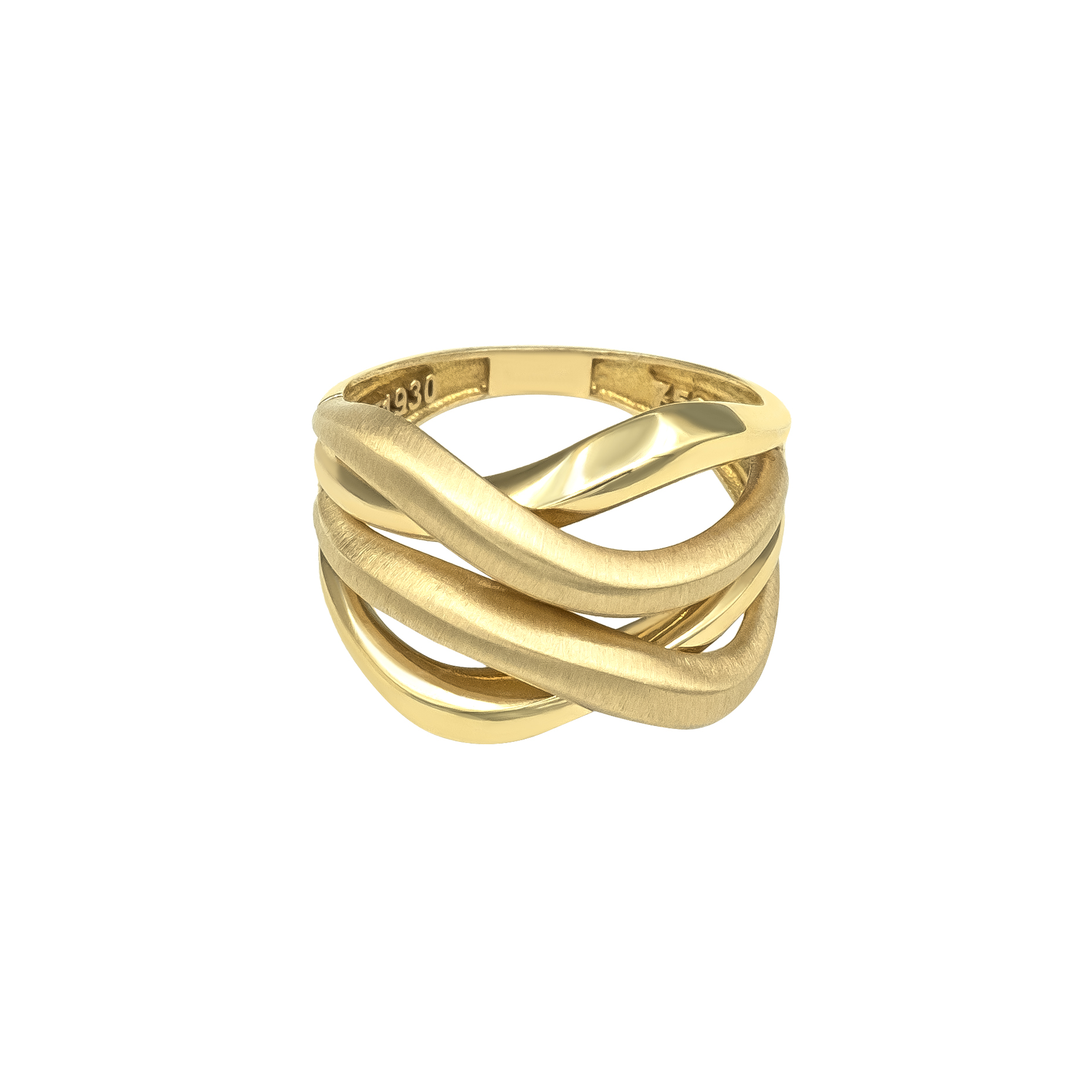 انگشتر طلا بدون نگین