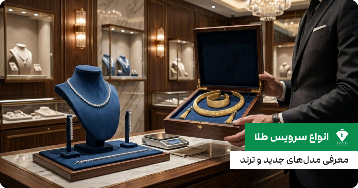 انواع سرویس طلا
