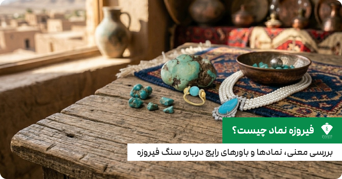 معنا و نمادهای فیروزه
