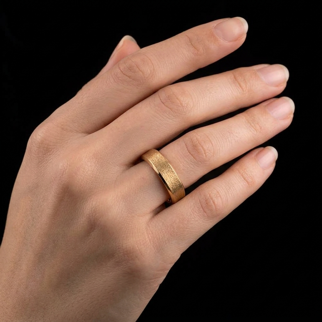 حلقه طلا بدون نگین